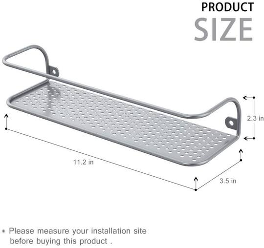 NEX™ Silver Spice Rack Wall Organizers, 2ct.